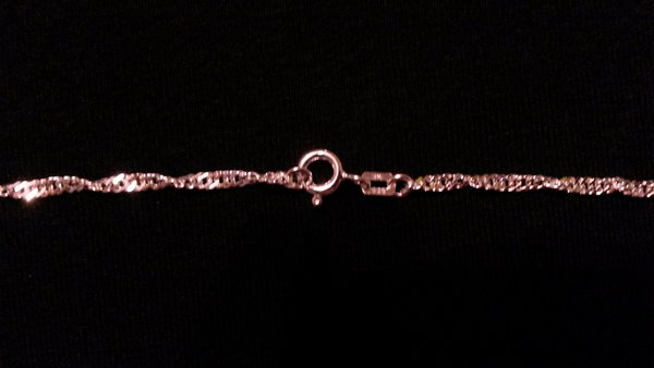 Singapurkette Halskette Kette Silber 925 40 cm 2,2mm breit